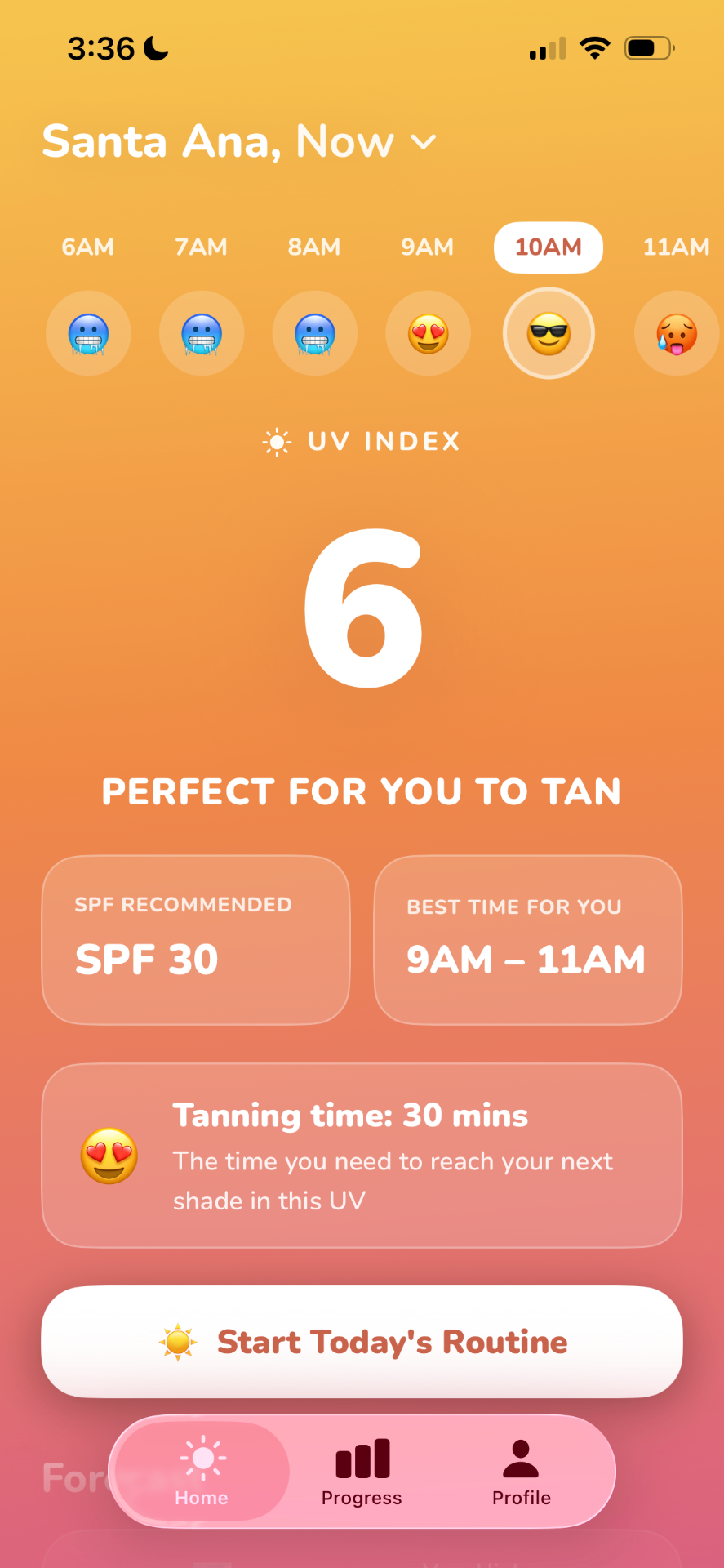 Live UV Dashboard